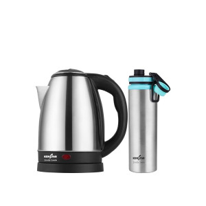 Kenstar ESTELLA Electric Kettle 1.8L & Stainless Steel Bottle Combo