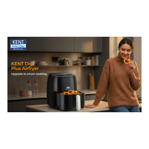 KENT Digi Plus Air Fryer 4L 1300W with Digital Display