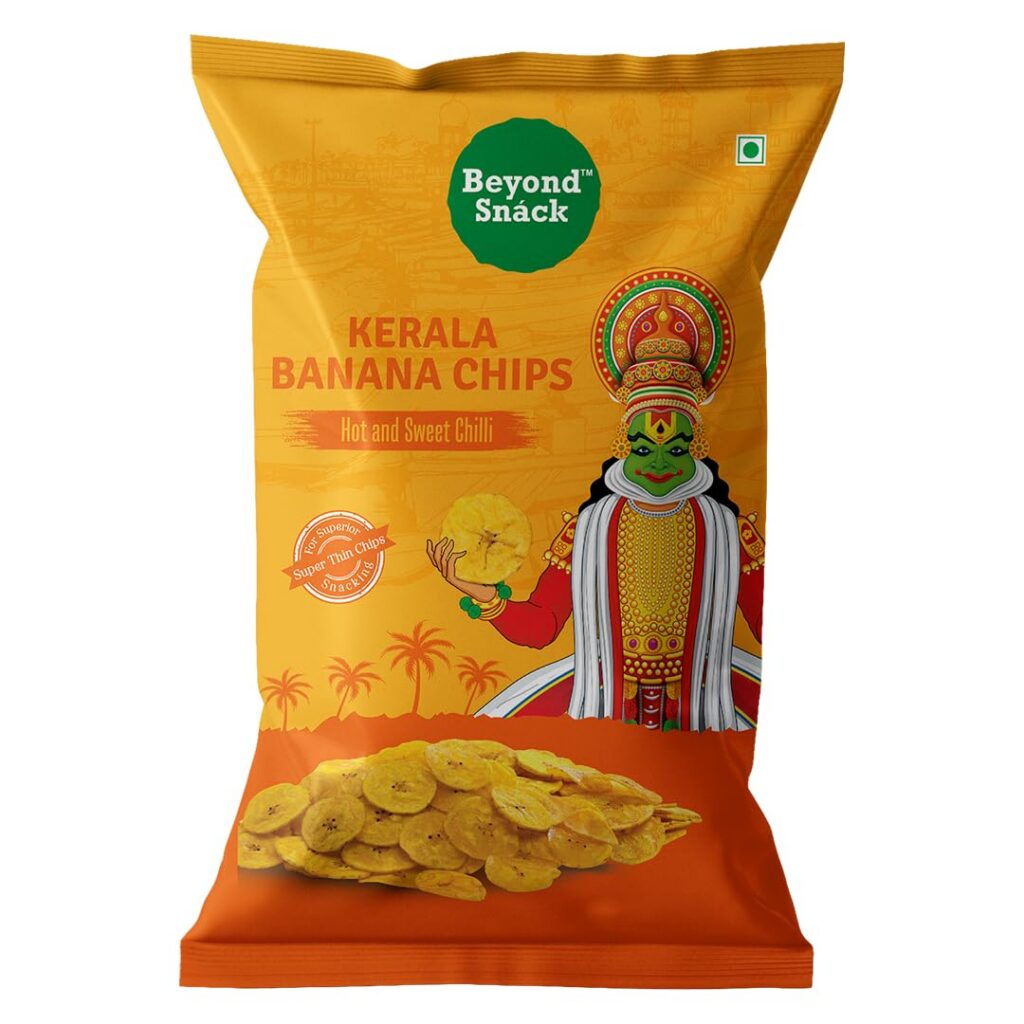 Deal Kerala Banana Chips Hot & Sweet Chilli 30g/25gms for Rs.1 @ Amazon