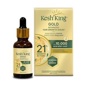 Kesh King Gold Hair Growth Serum at Rs389 | Amazon Deal
