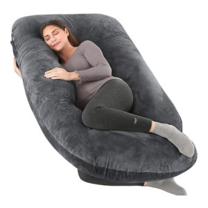 KESHAVE PHARMA Cotton Pregnancy J Shape Pillow