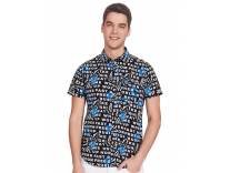 KETCH Men’s Slim Fit Cotton Printed Half Sleeve Shirt Rs. 159
