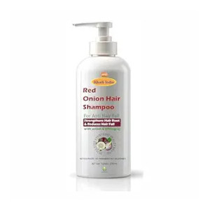 Khadi Natural Red Onion & Bhringraj Shampoo For Men & Women Hair Fall Control 200ml