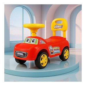 Kidsmate City Rider Baby Ride-On Push Car with Steering & Backrest