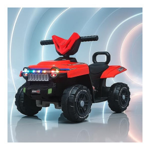 Kidsmate Falcon ATV Electric Ride-On Car with RGB LED Lights & USB Music