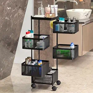 Kitchenwell Trolley Storage Organizer Deal ₹2279 (After ₹427 Coupon)