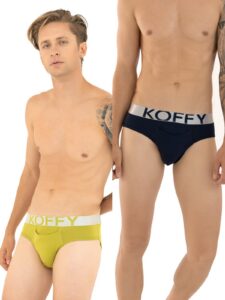 KOFFY Men’s Cotton Lycra Brief