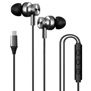 Deal Kratos C Type Earphones Wired 13mm Bass Drivers Rs. 238