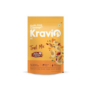 Kravio Premium Trail Mix 200g Dry Fruits & Nuts