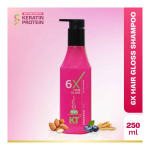KT Professional 6X Hair Gloss Shampoo Pro-Vitamin Enriched