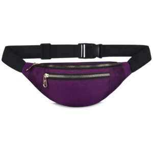 KUKLAR Waist Bag for Men & Women Purple Rs. 89