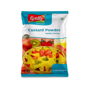 Kwality Custard Powder 1kg (Vanilla Flavor)