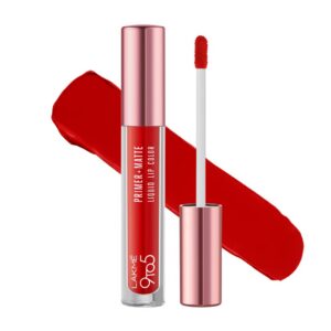 LAKMÉ Lip Color Driven Red Matte Lipstick