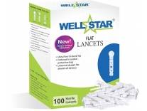 Deal Wellstar Flat Lancets White Color Glucometer Lancets Rs. 169