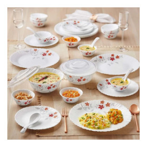 Larah by Borosil Rosalie Galaxy Dinner Set at Rs1553 | Flipkart Deal