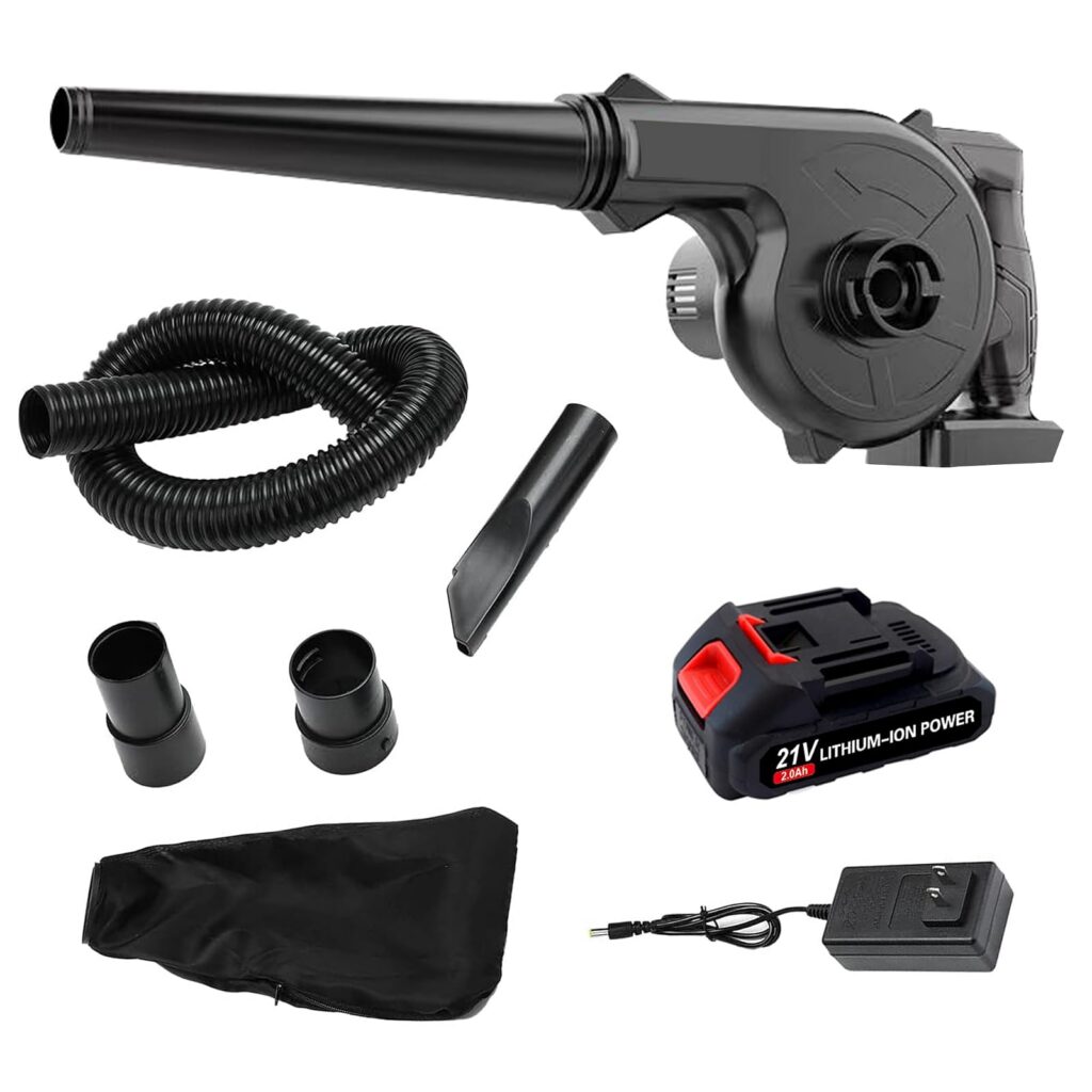 Leaf Blower Cordless Mini Blower with Battery & Charger Rs.1099 @ Amazon