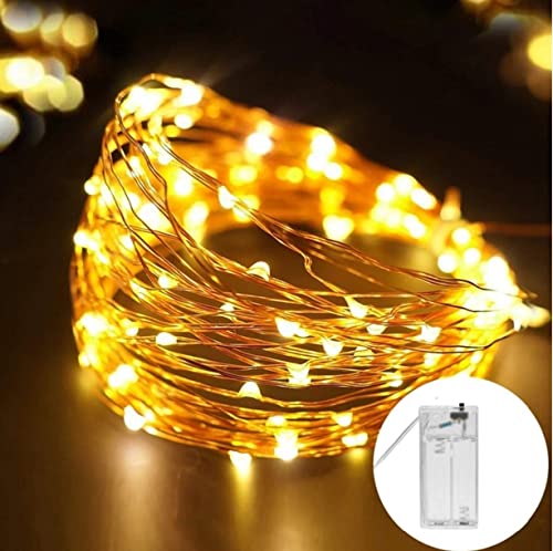 Deal Desidiya LED Fairy Lights Warm White 5M 50 LEDs Rs. 108