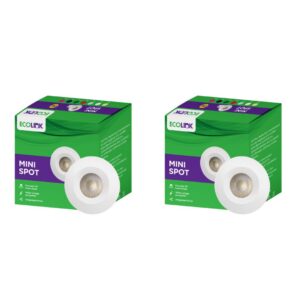 Deal EcoLink LED Spot Light B15D Red 2