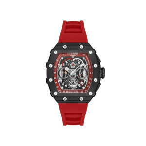 Lee Cooper Multifunction Black Tonneau Dial Men’s Watch