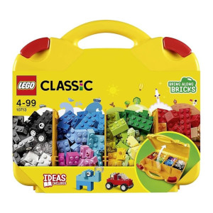 LEGO Classic Creative Suitcase, Toy Storage & Building Bricks