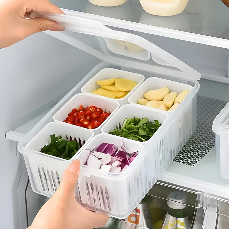 Lembose Fridge Storage Boxes Set of 1 for Rs. 126