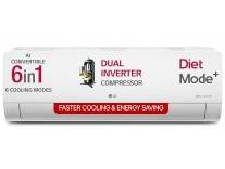 LG 1 Ton 4 Star DUAL Inverter AC – EMI