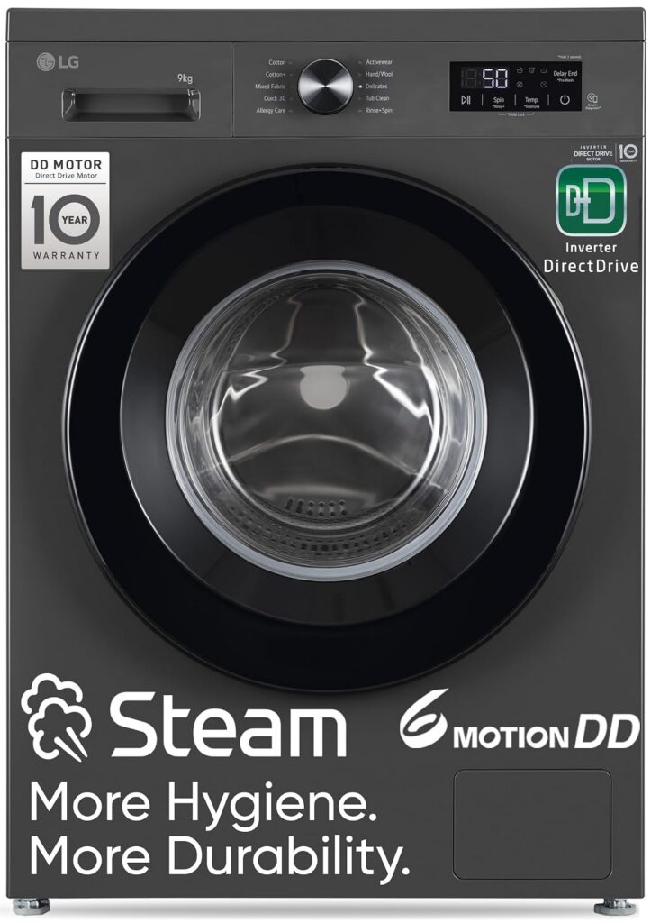 LG 9 Kg 5 Star Front Load Washing Machine Rs 31889