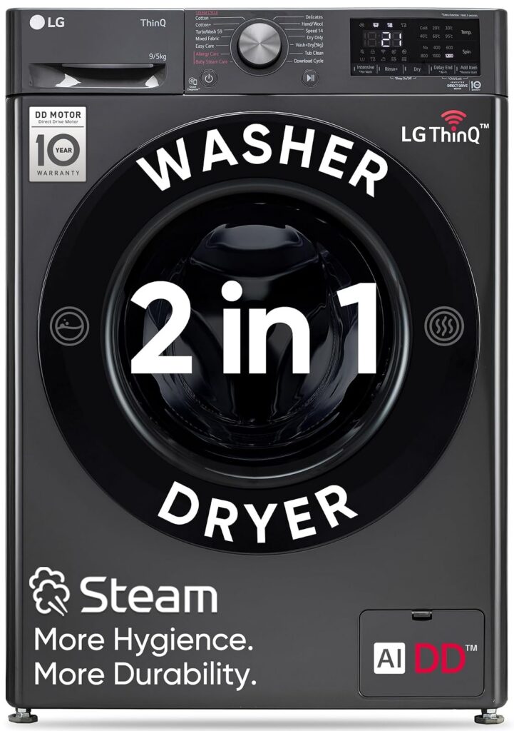 LG 9 Kg Washer Dryer