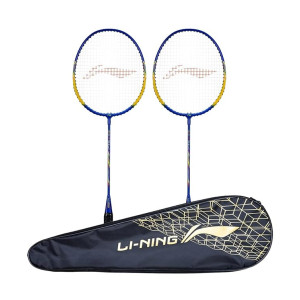 Li-Ning Smash XP 70 IV Strung Badminton Racquets (Pack of 2)