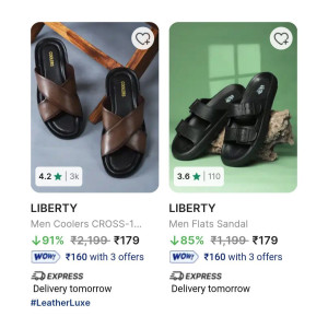 LIBERTY Men Slipper Casual Sandal