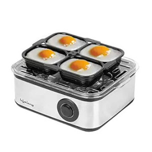 Lifelong 2-in-1 Egg Boiler & Poacher 500-Watt