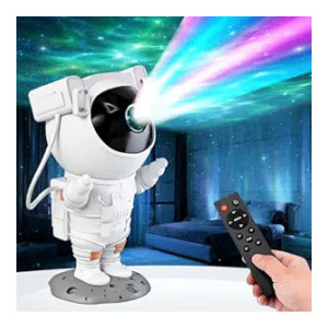 Lifelong Astronaut Galaxy Projector Light with Remote | Star, Nebula & Space Night Lamp