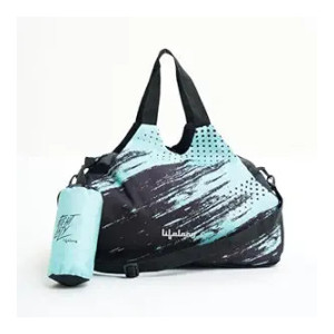 Lifelong Compact Foldable Gym Bag with Detachable Strap