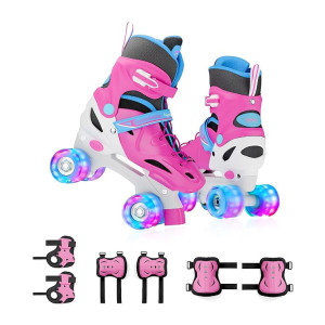 Lifelong Kids Adjustable Skating Shoes with LED Lights