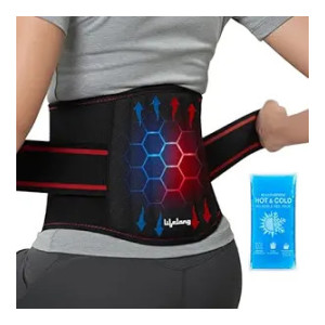 Lifelong Lumbar Sacral Belt with Hot & Cold Pack