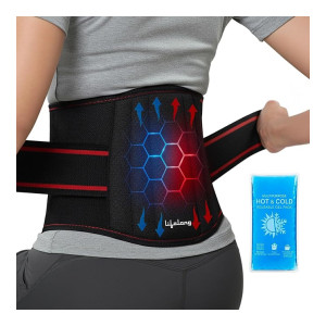 Lifelong Lumbar Sacral Belt with Hot & Cold Pack