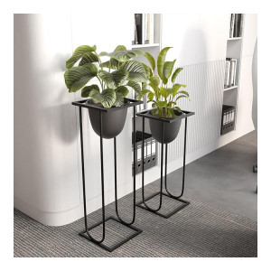Lifelong Anti-Rust Metal Plant Stand for Balcony & Living Room, 15Kg Capacity