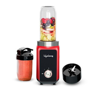 Lifelong 500 Watts Nutri Blender Mixer Grinder with 2 Jars, Copper Motor