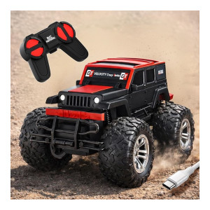 Lifelong Rechargeable Off Roader Monster Truck RC Car for Kids 3-8 Yrs