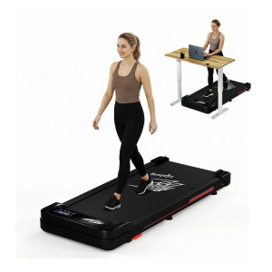 Lifelong Walking Pad Treadmill 3 HP Motor 2-Level Manual Incline LED Display