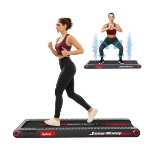 Lifelong Walking Pad Treadmill with Vibration Plate, 4 HP Peak Motor, 3-in-1 Function