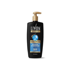 Livon Hyaluron Shampoo for Women & Men | Hydrates Dry & Dull Hair | 2x Soft & Shiny Hair | No Parabens