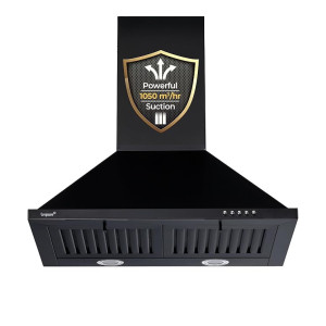 Livpure Alder Neo 60 cm 1050 m3/hr Pyramid Kitchen Chimney