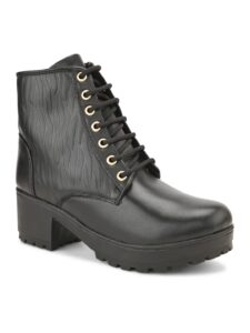 Longwalk Black Synthetic Women Boots W