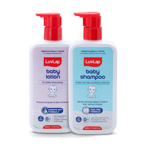 LuvLap Baby Shampoo & Lotion Combo