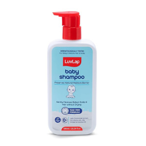 LuvLap Milky Soft Baby Shampoo (Tear Free, Milk Protein)