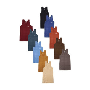 LUX PARKER Boy’s 100% Cotton Vests (Pack of 10)