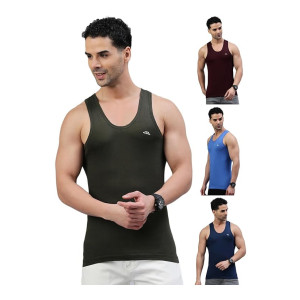 LUX PARKER Men’s Cotton Sleeveless Vest