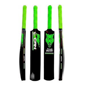 Lycan Junior Hard Plastic Cricket Bat for Kids (Size 3)