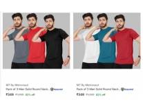 M7 Metronaut Men’s T-Shirts Pack of 3 Starting